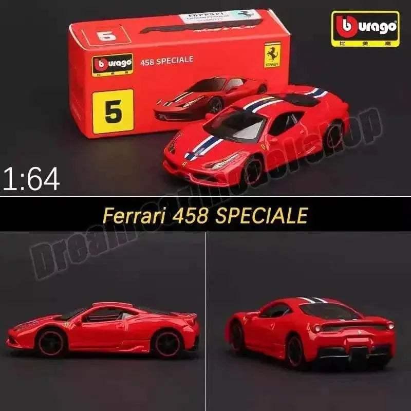 Model Ferrari Collection Premium Die-Cast Model Car Collection Featuring Iconic Ferrari Designs ...