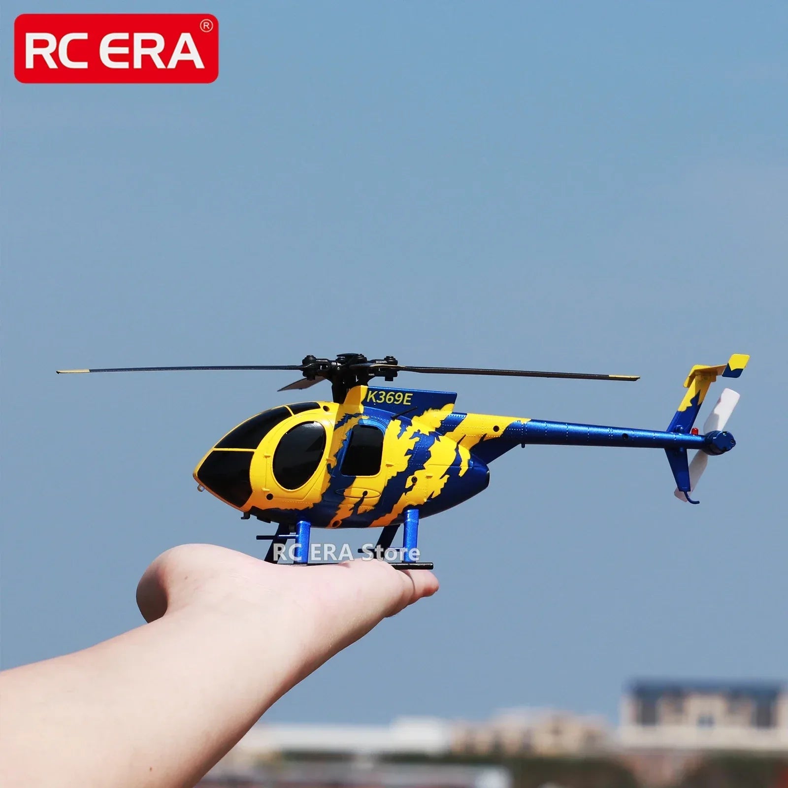 Mini MD500 RC Helicopter With Optical Flow Stabilization - ToylandEU
