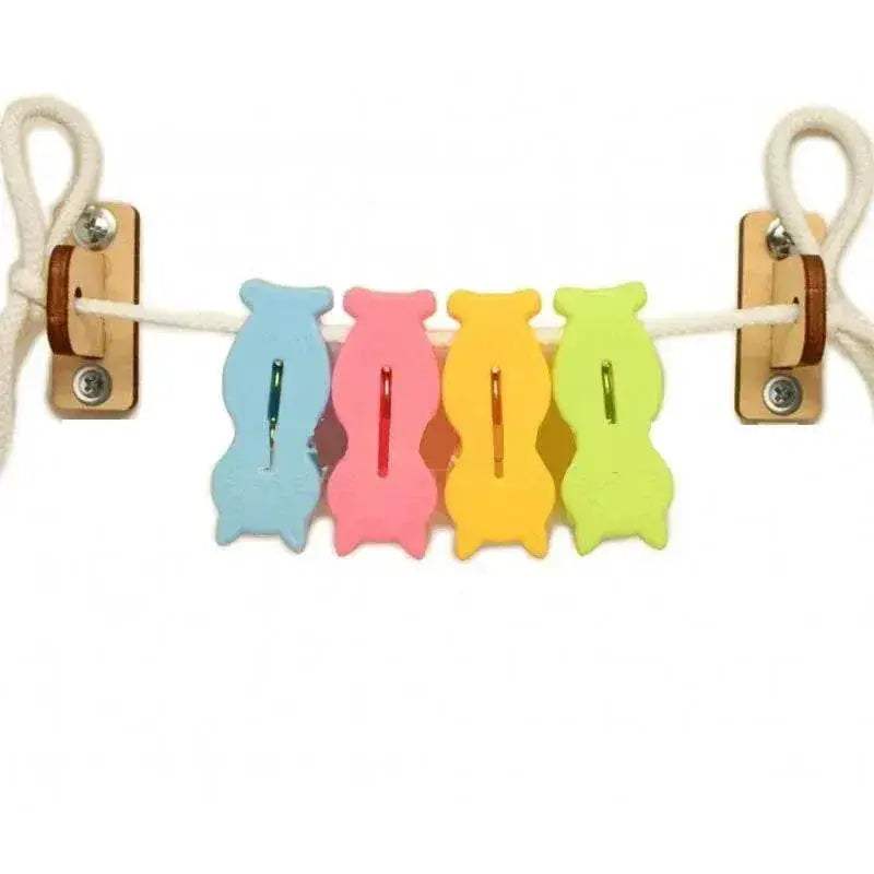 Busy Board Montessori Baby Early Education Toys Hand Refined Life Skills Training Game Wooden DIY Busyboard - ToylandEU