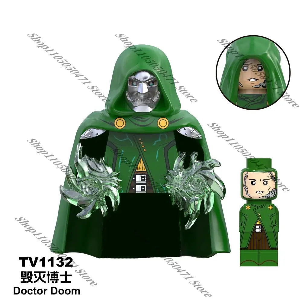 Marvel Newest Superhero Mister Fantastic Thing Frenchi assembly character building block toy MINI model brick children's gift - ToylandEU