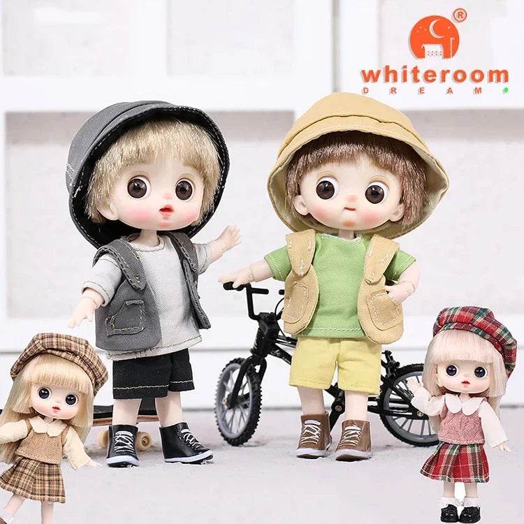 Ob11 Bjd Doll Boy Pig Face Piggy Ball-jointed Mini Doll Gift - ToylandEU