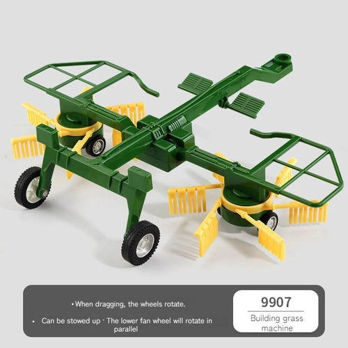2.4ghz Rc Tractor Trailer With Led Headlights Farm Toy Set 1:24 Remote ToylandEU.com Toyland EU