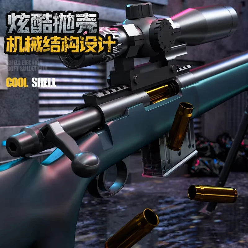 Toy Gun | Soft Bullet | M24 Sniper Style | 14+ Years