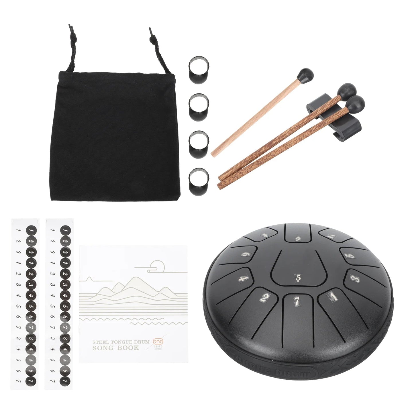 Steel Tongue Drum Percussion Instrument Set - ToylandEU