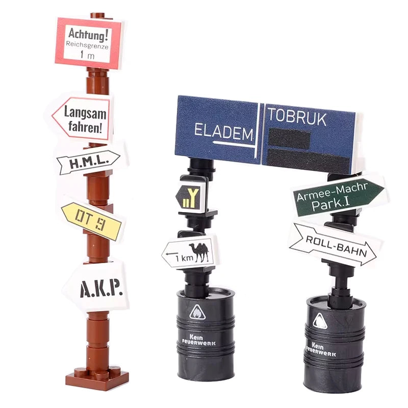 WWII Military Blocks | Compatible With Major Kits | Soldier Figures