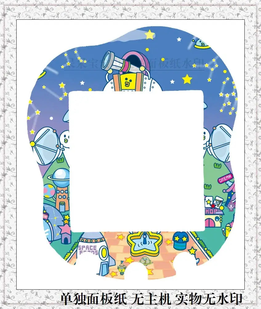 Bandai Tamagotchi Uni Electronic Pet Color Panel Film Panel Paper Soft Film Directly Paste The Machine Without Disassembling It - ToylandEU