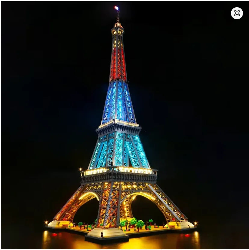 LED Light Kit for Eiffel Tower 10307 | Requires Battery | Type B | Ages 14+