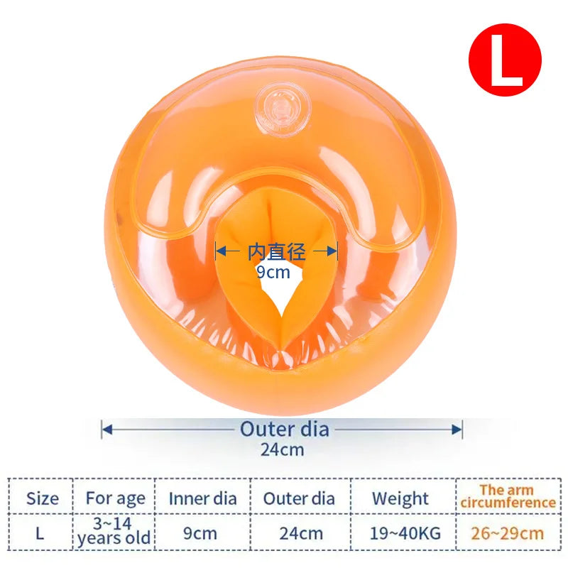 Kids Inflatable Arm Floats for Swimming Buoyancy and Safety