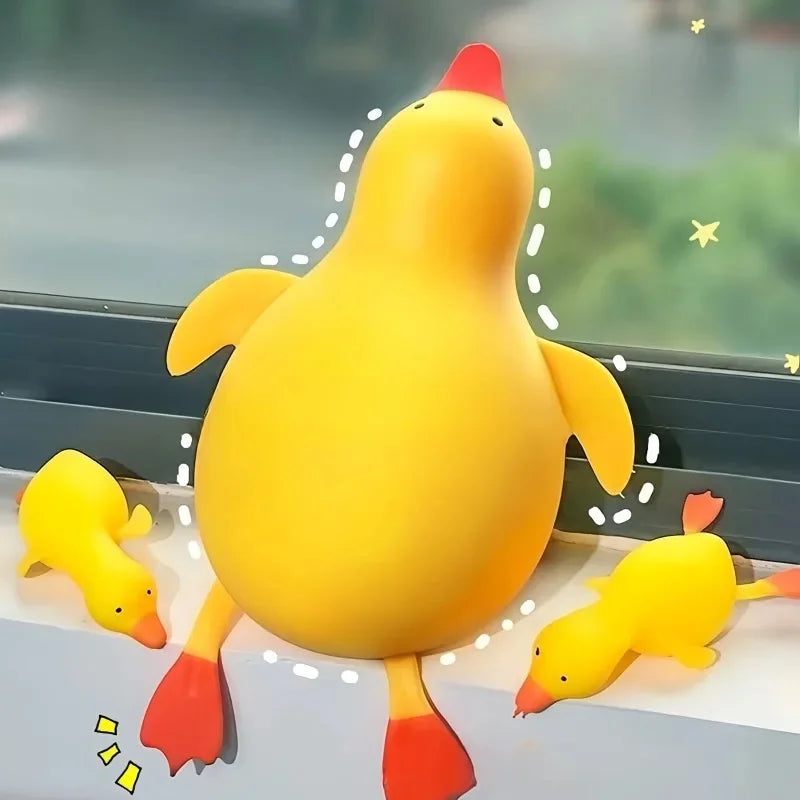 Stretch Fidget Toy | Anti Stress Decompression | Duck Design | Adults Kids