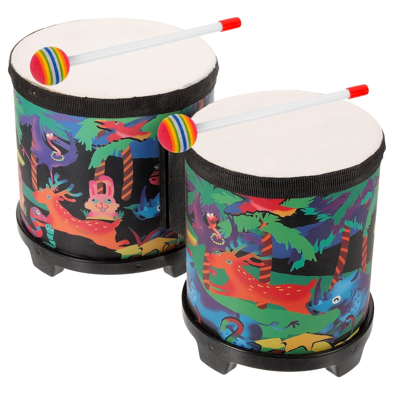 Toys Bongo Drums Adults Kids Ages 5-9 Percussion Instruments Aldult - ToylandEU