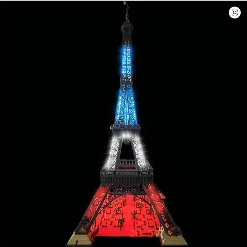 LED Light Kit for Eiffel Tower 10307 | Requires Battery | Type B | Ages 14+