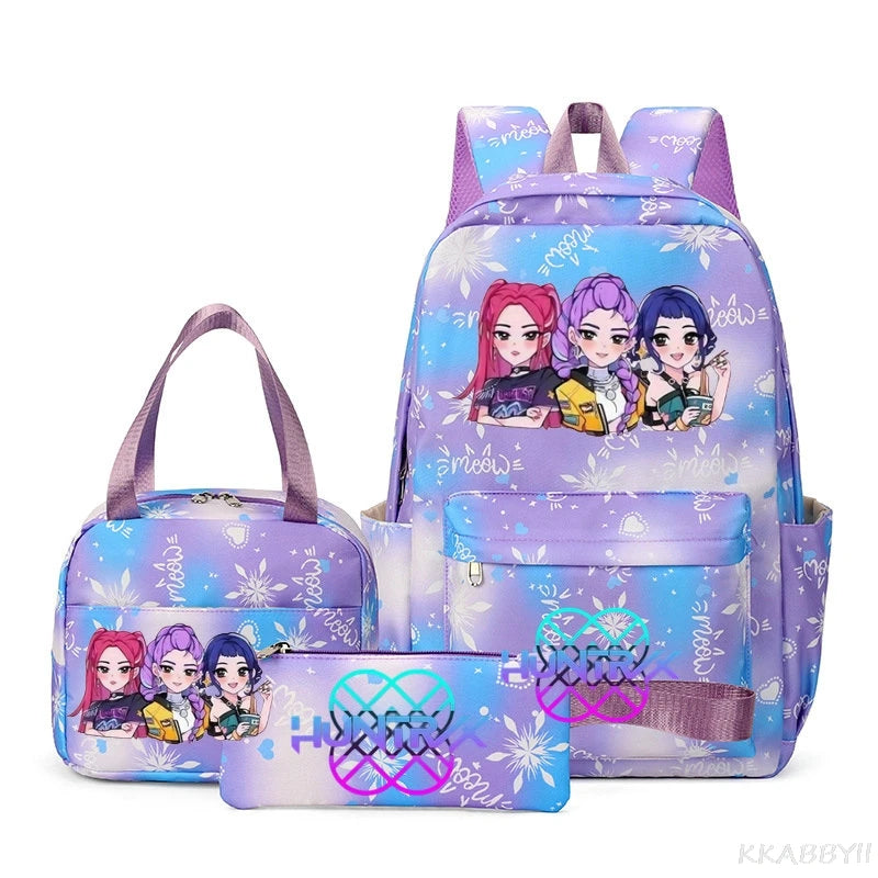 Backpack | Capacity 20-35 L | Main Material Polyester | 3pc Set