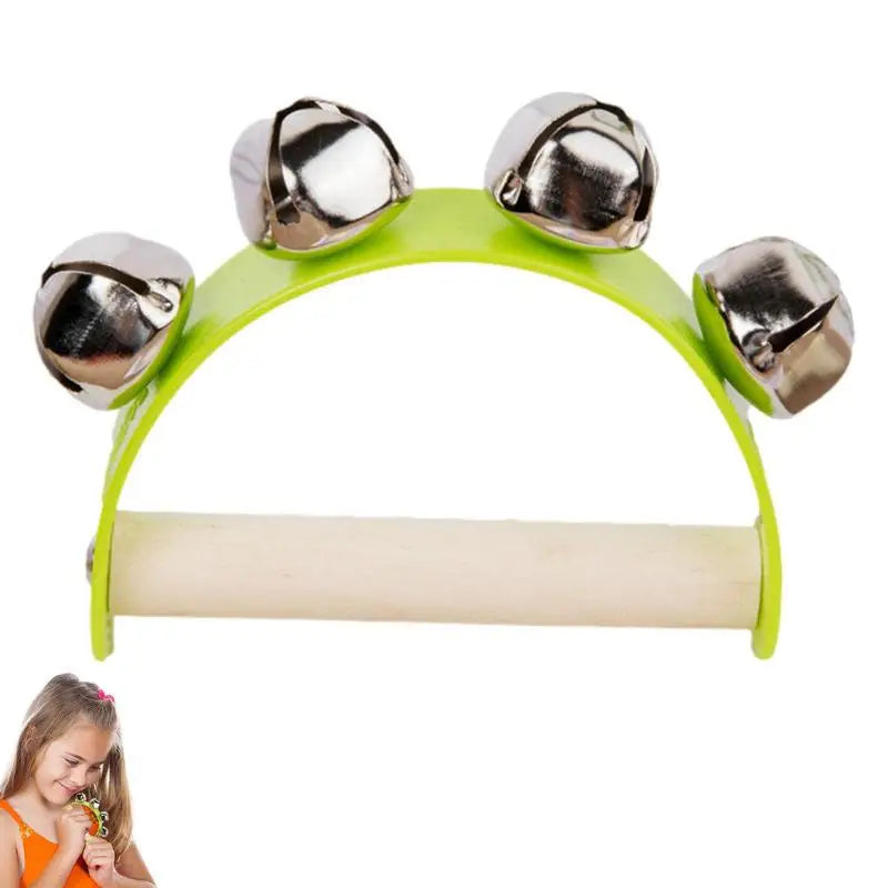 Baby Hand Jingle Bells Musical Instrument Infant Hand Held Toys - ToylandEU
