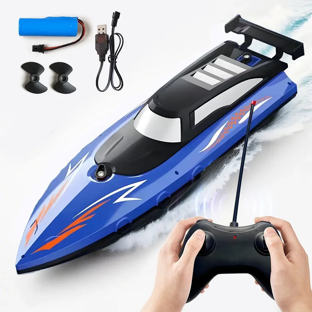 High Speed RC Racing Boat for Pool and Lake Adventures - ToylandEU