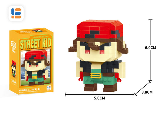 Micro Building Blocks | Street Fighter Models | Plastic Figures | Teens Adult