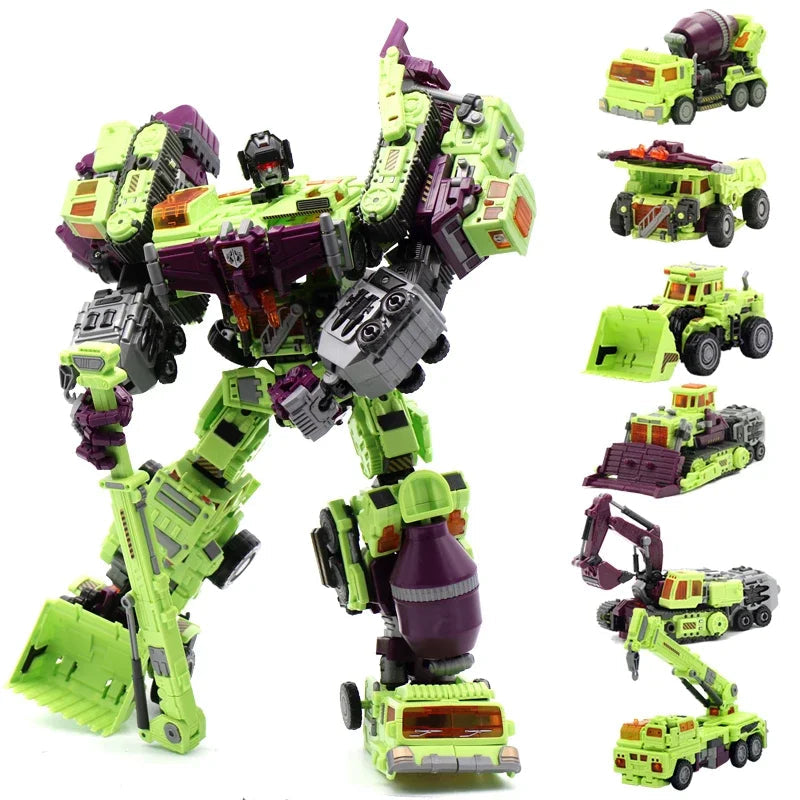 NBK 3349 Devastator 6in1 Combiner Robot Action Toy - ToylandEU