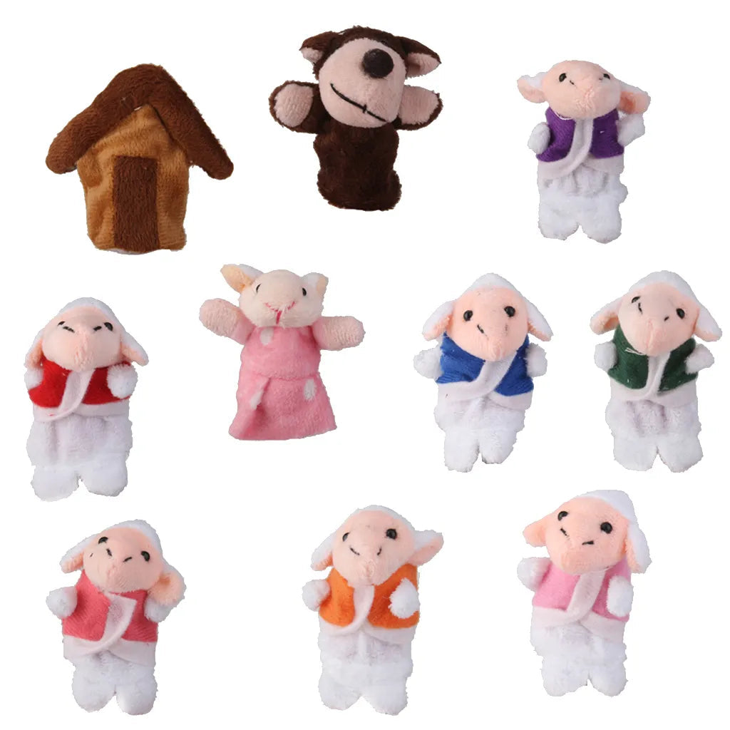 Animal Finger Puppet Set for Old MacDonald's Farm Storytelling - ToylandEU