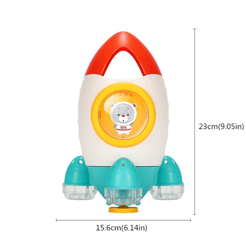 Rocket Fountain Bath Toy for Kids: Sprinkling Fun for Summer Play