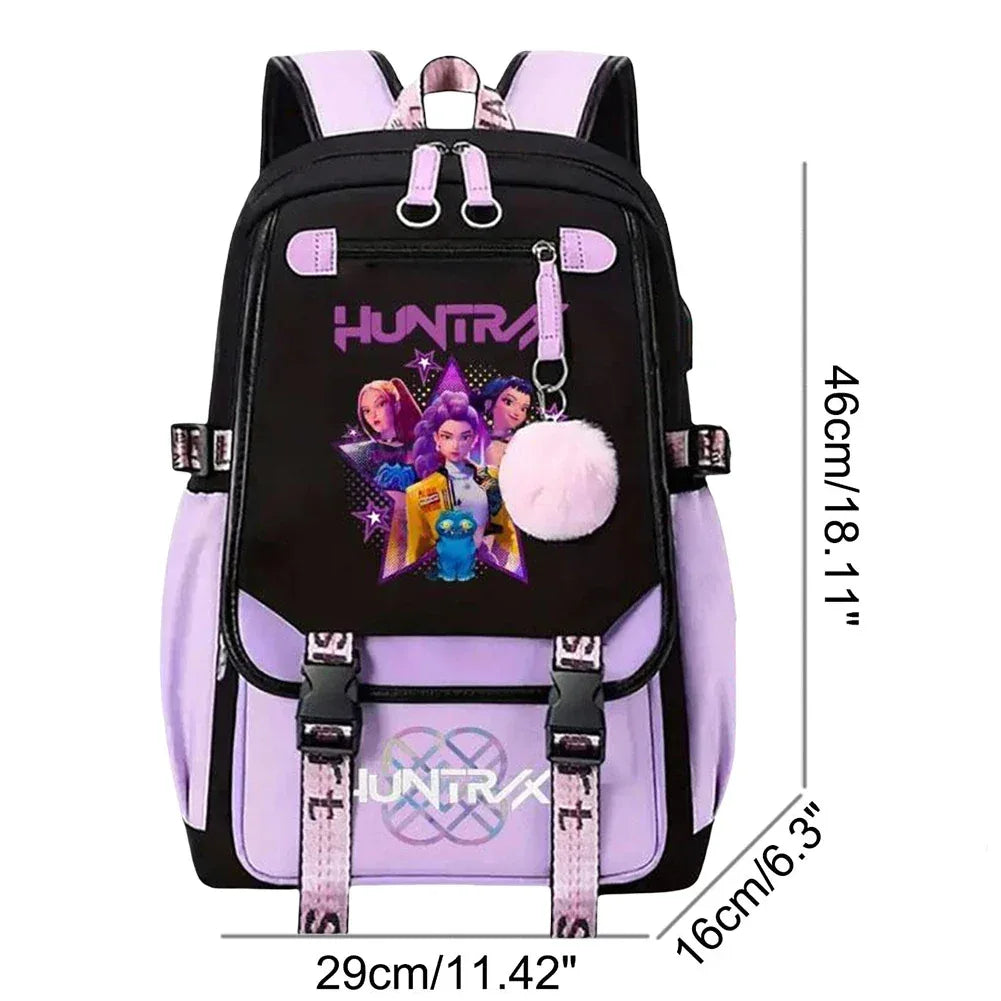 Demon Slayer Backpack With USB Charging And Large Capacity - ToylandEU