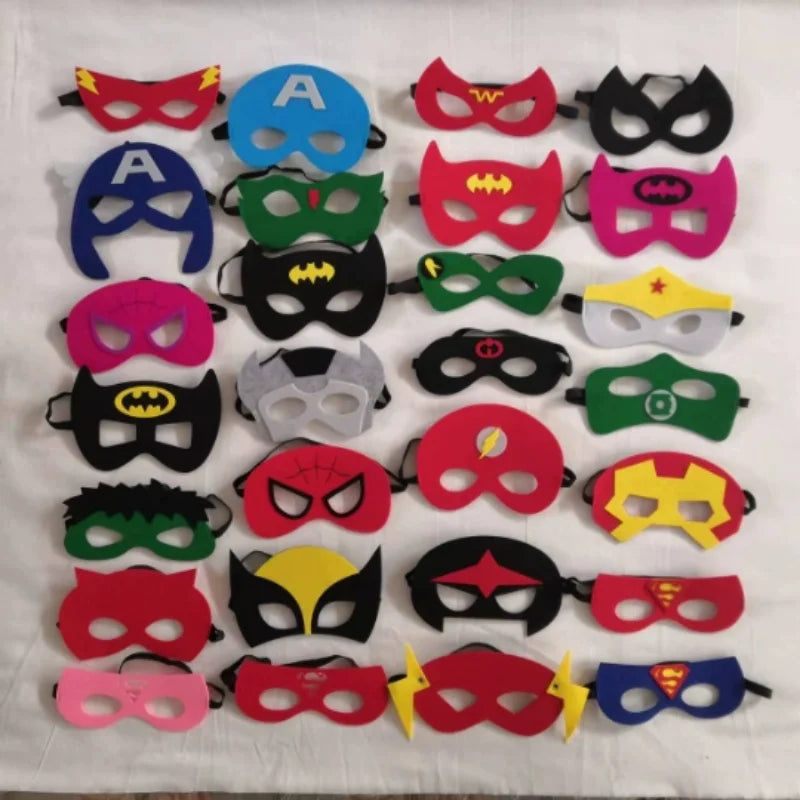 Cosplay Mask | Superhero Theme | Polyester Material | 32/28/10 Pcs/Lot