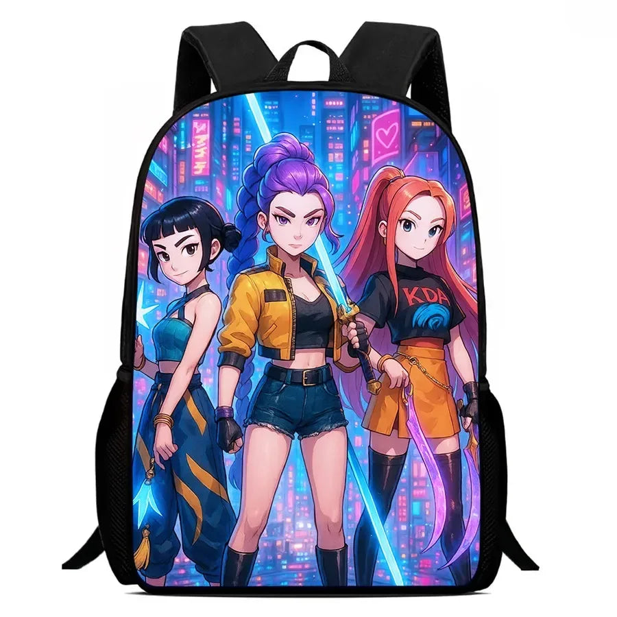 Kids Cartoon Backpack Lightweight Durable School Bag For Girls - ToylandEU