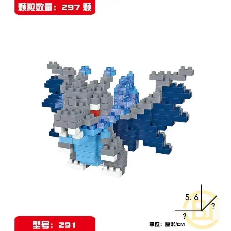 Pokemon Blocks Set Lego Compatible Pikachu Charizard Eevee Mewtwo - ToylandEU
