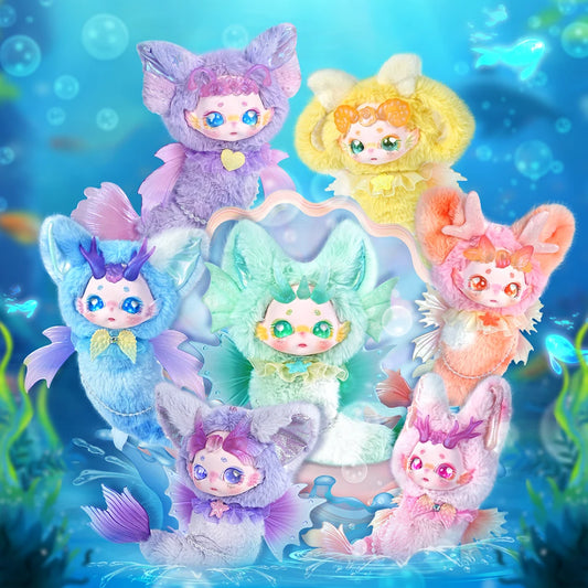 Deep Sea Surprise Plush Dolls Blind Box Keychain Collection