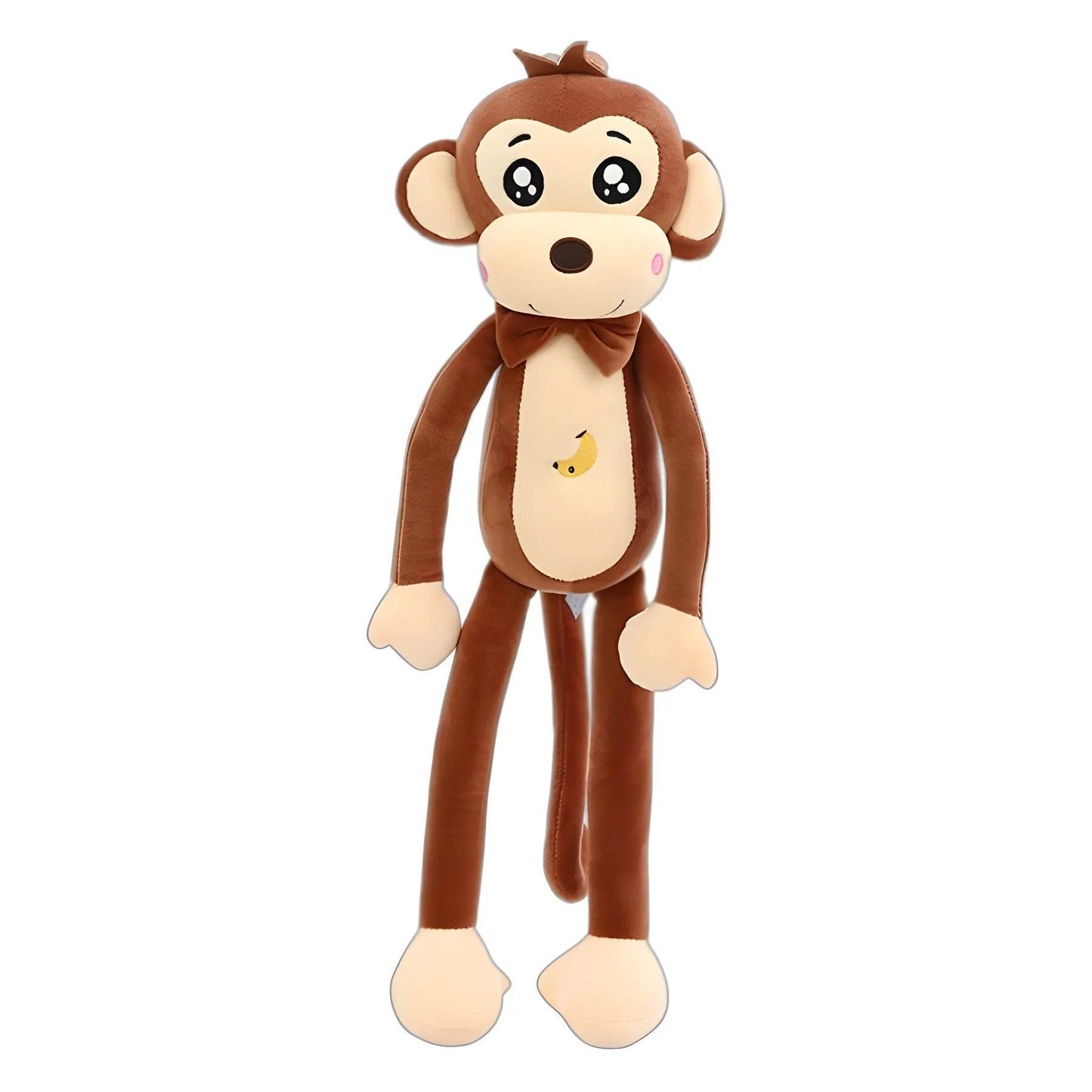 Creative Cute Cartoon Plush Monkey Doll with Long Arms and Legs Baby Sleeping Pillow Gift - ToylandEU