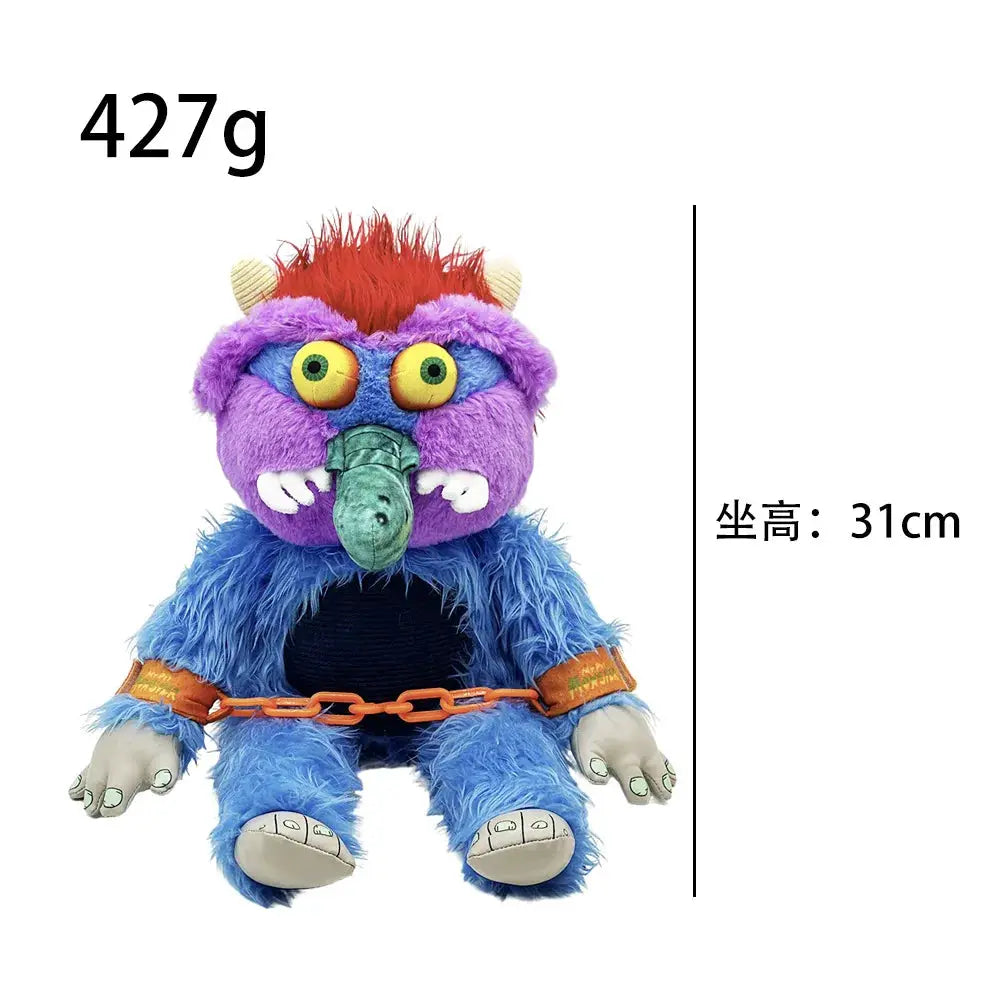 New Arrive My Pet Monster 80s Retro Plush Toy - 31cm Large Stuffed Animal for Nostalgic Gifts & Halloween Christmas - ToylandEU