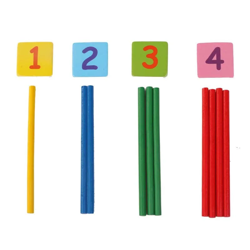 Engage Kids with Montessori Wooden Math Blocks - ToylandEU