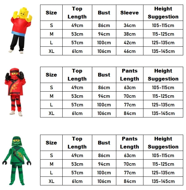 Ninja Hero Costume Kit for Kids - Halloween Kai & Lloyd Costume Set