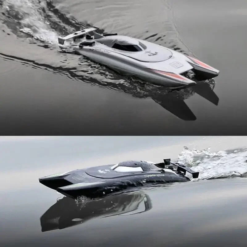 30 KM/H RC Boat 2.4 Ghz High Speed Racing Speedboat Remote Control - ToylandEU