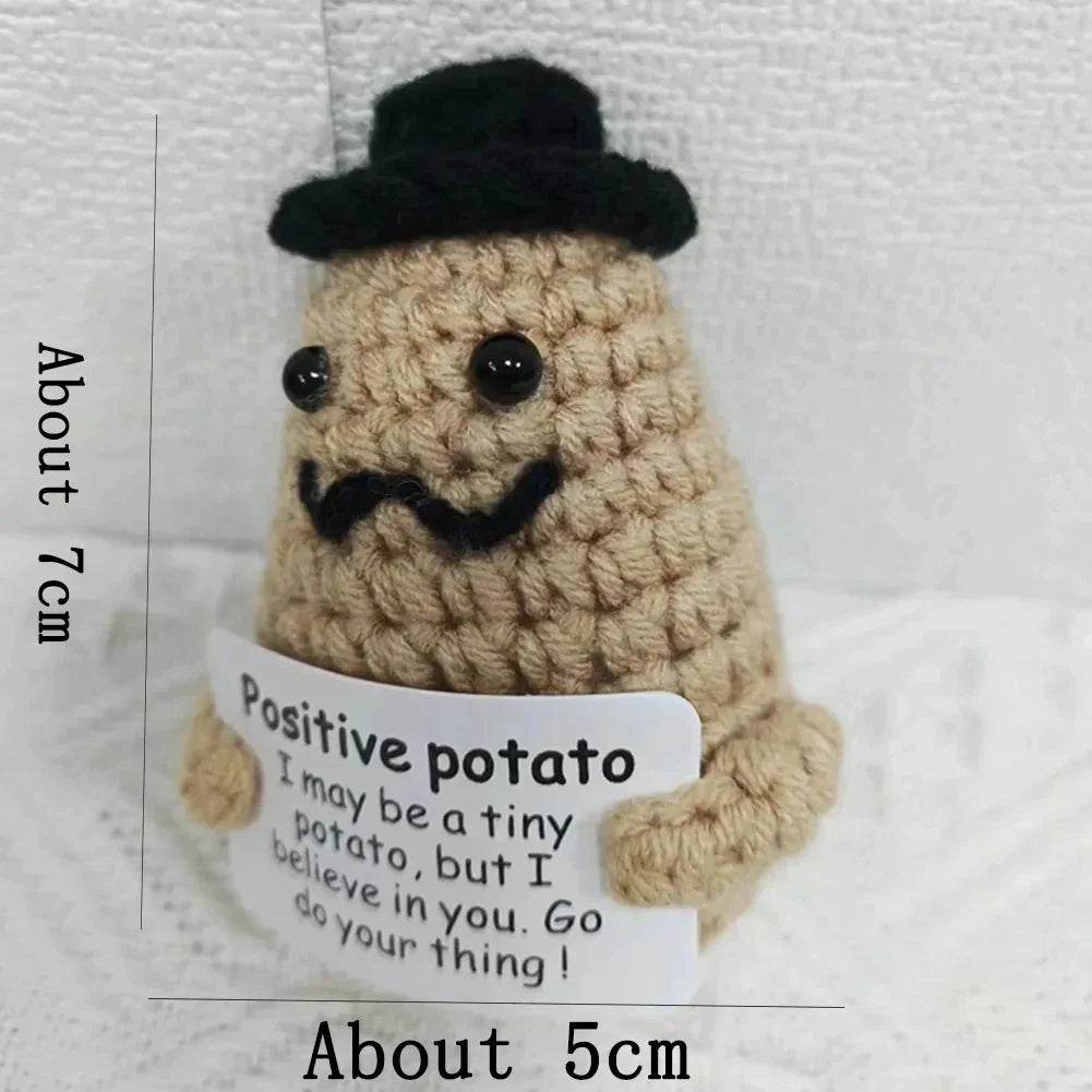 Positive Cute Potato Home Room Decor Mini Plush Doll - ToylandEU