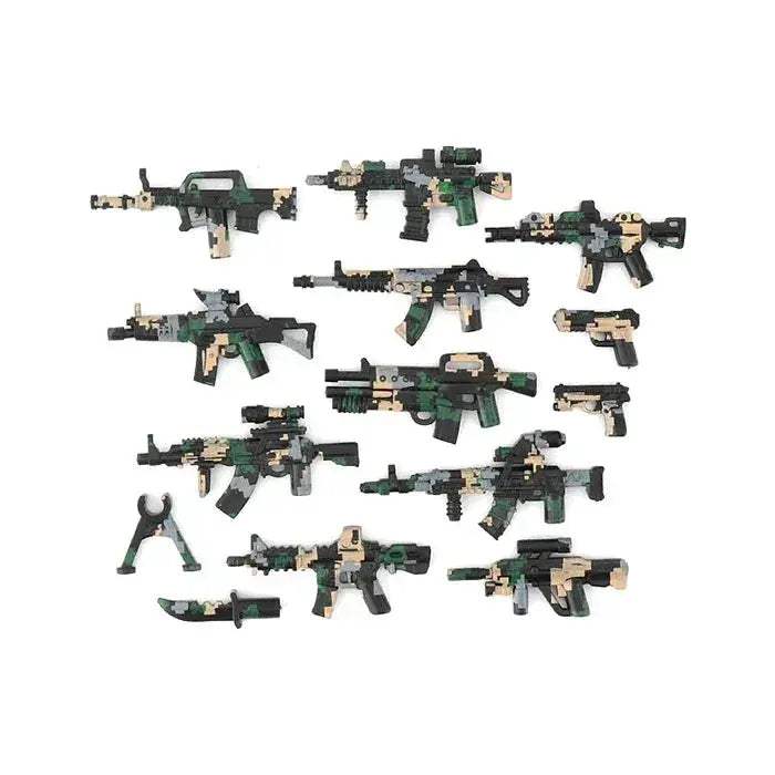 Lego Compatible Military Building Blocks Set With Figures - ToylandEU