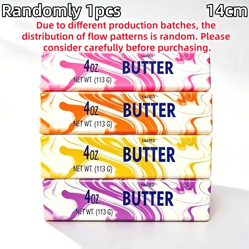 Squishy Butter Fidget Toy | Slow Rebound Texture | Sticky Surface | For Adults
