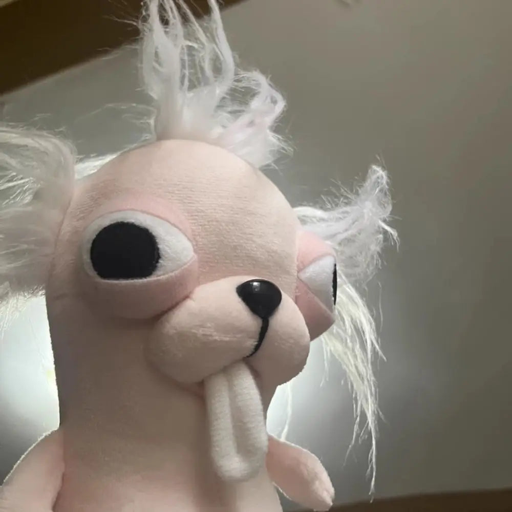 Chihuahua Plush Toy Keychain Realistic Kawaii Dog