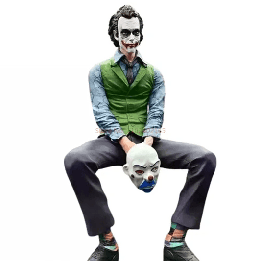 Action Figure | Joker Heath Ledger 24cm | Sitting Green Suit PVC Bandai