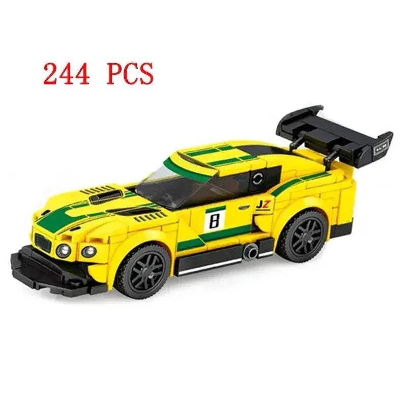 MOC Racing Car Lego Compatible Building Blocks Set For Kids - ToylandEU