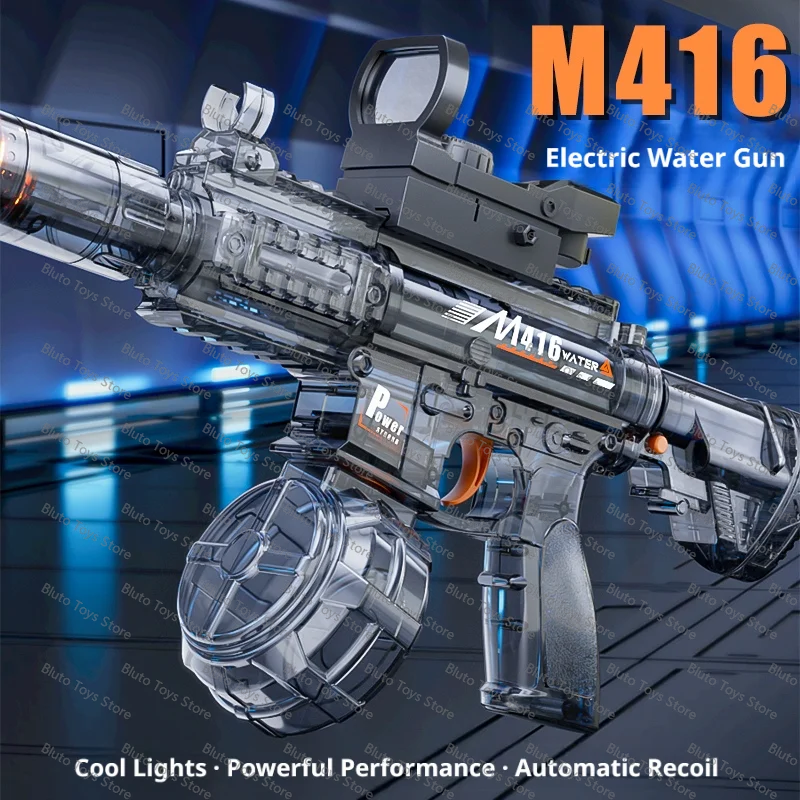 Water Blaster | LED Light | Automatic Soaker | Outdoor Beach Toy