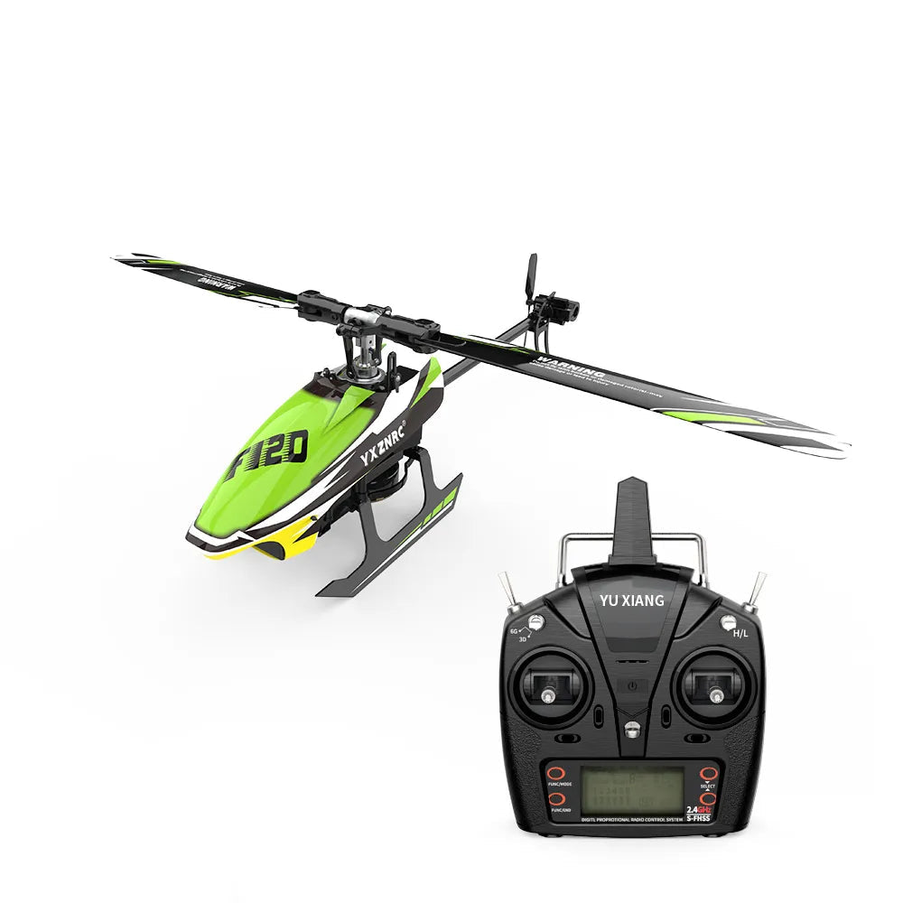 Parkten F120 2.4G RC Helicopter with 6CH 6-Axis Gyro and Dual Brushless Motors