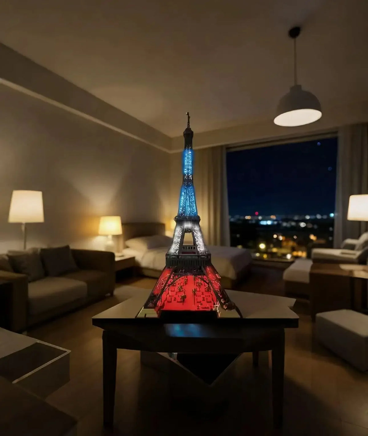 LED Light Kit For 10307 Eiffel Tower | Works With Bricks | Easy Setup | 18+ Adult