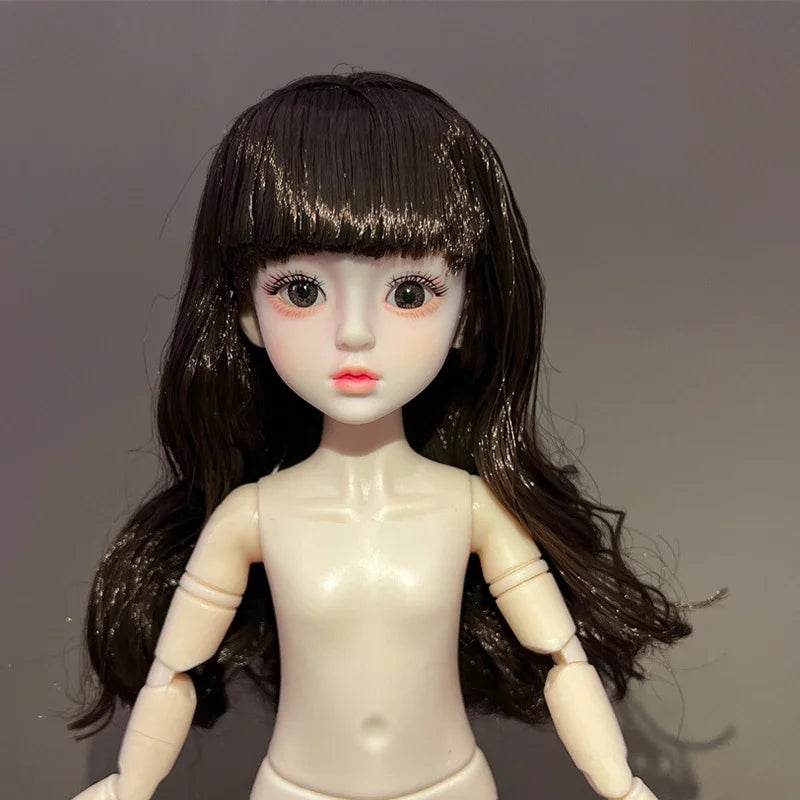 Ball Jointed Doll Toys Bjd Dolls 1/6 Starry Gray Eyes 30cm - ToylandEU