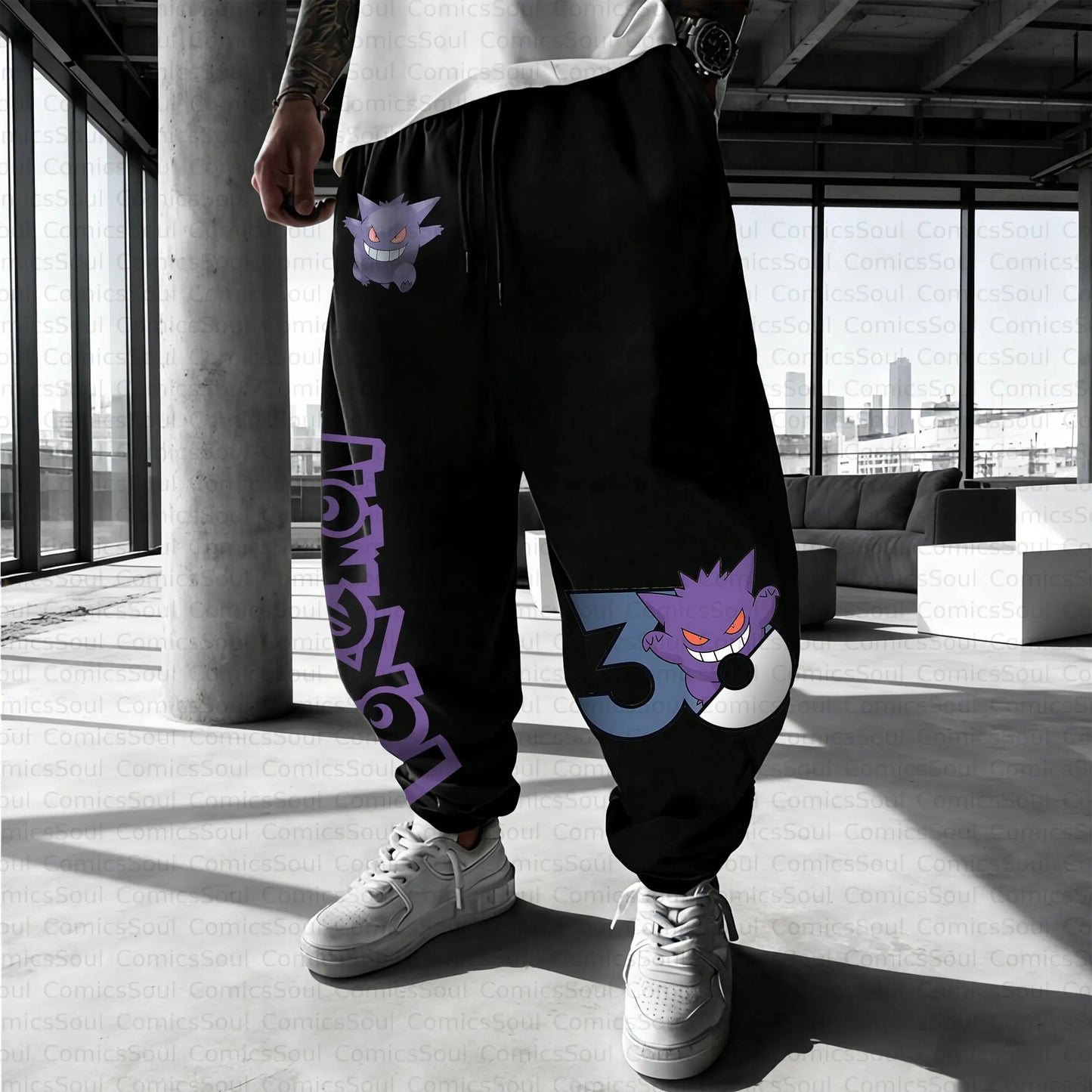 Pokemon Sweatpants | 30th Anniversary Design | Unisex Joggers
