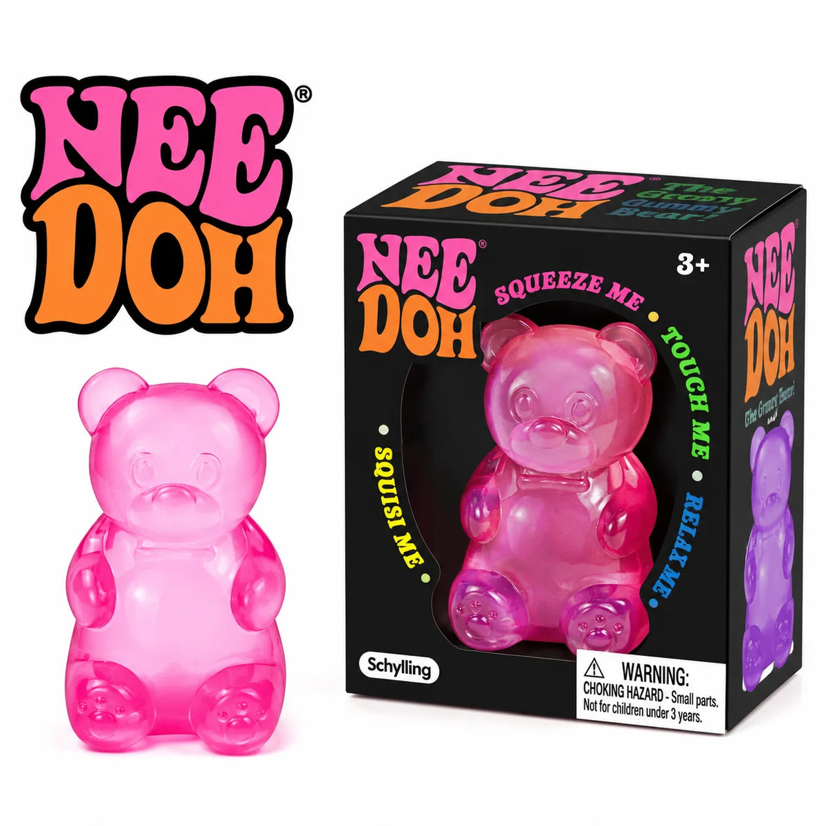 Gummy Bear Fidget Toy | Soft TPR Material | Squeeze Stress Relief Gift