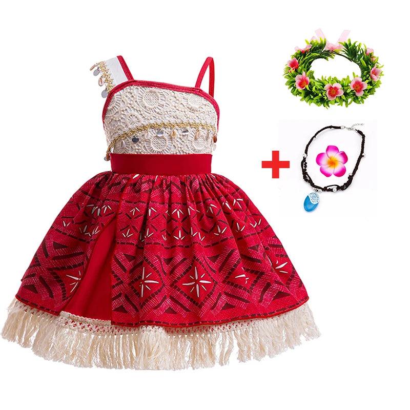 Moana Girls Costume | Ankle Length Dress | Toylandeu™