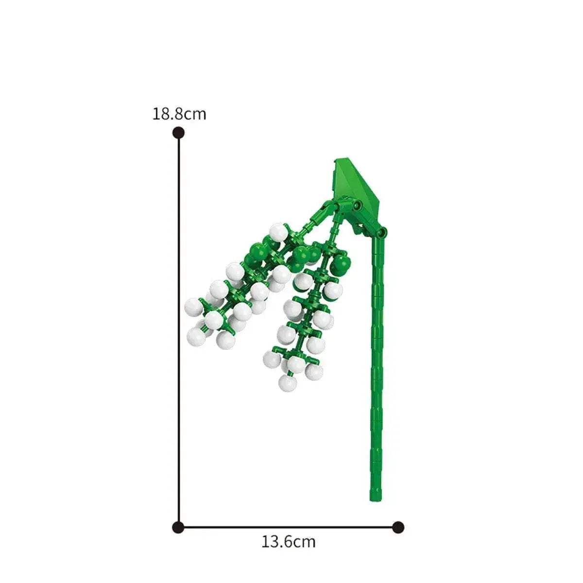 Eternal Block Flower Assembly Bouquet Desktop Decoration Toy - ToylandEU