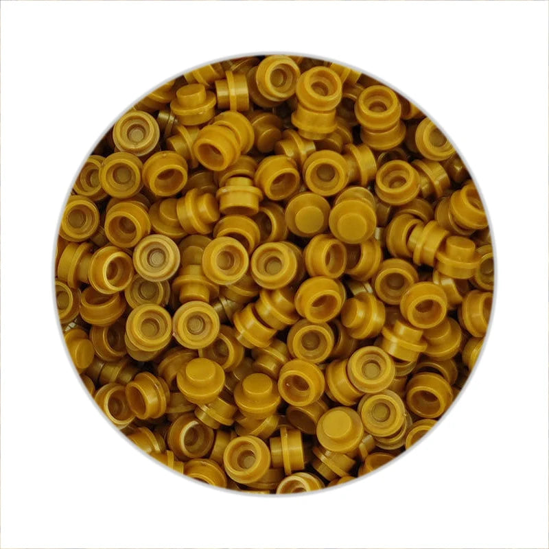Building Block Plates | 1X1 Round Shape | Lego Compatible | Assorted Pack