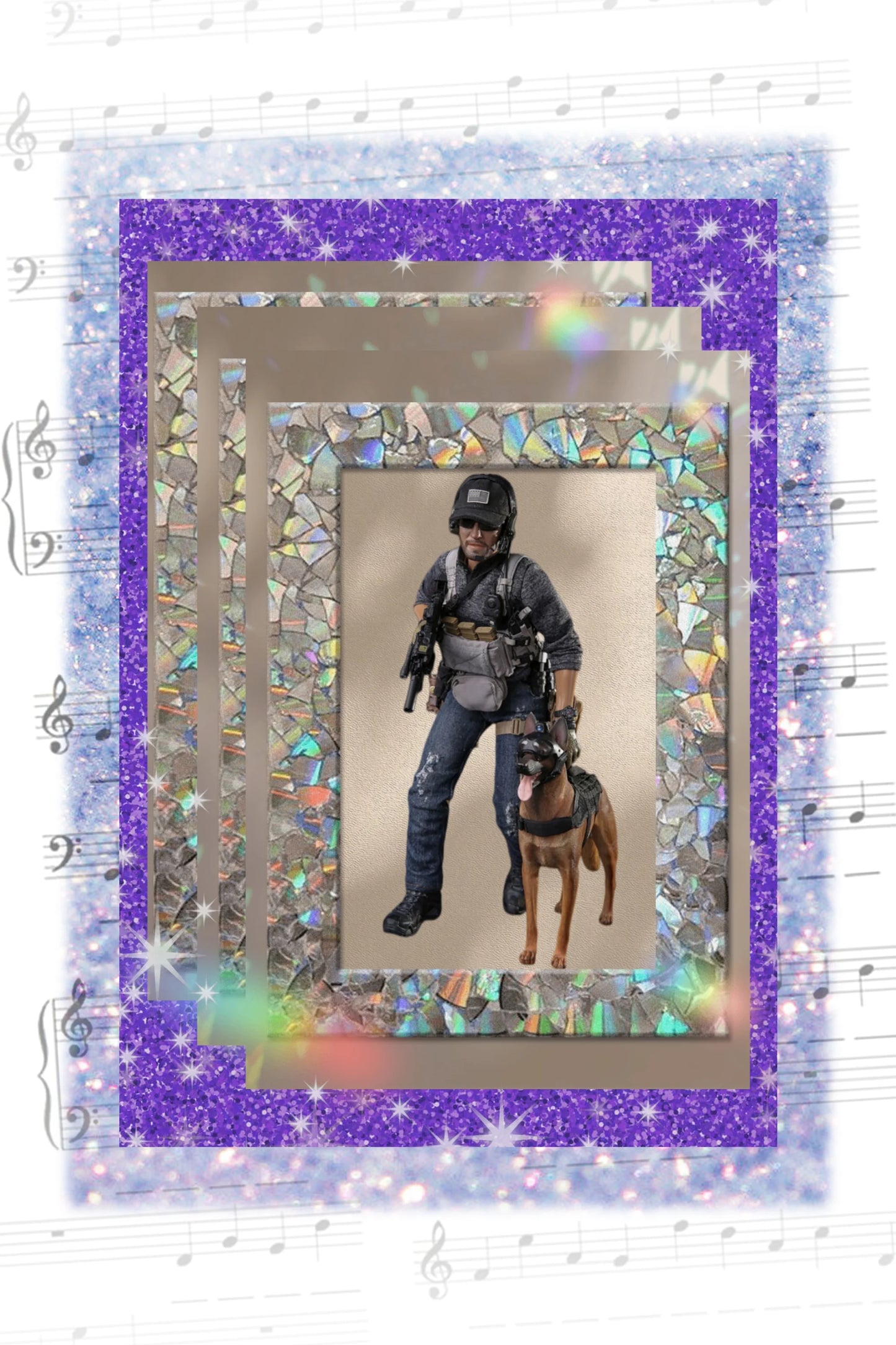 Action Figure | 1/6 Scale | US Navy SEAL Team Dog Set | 12-Inch Figure