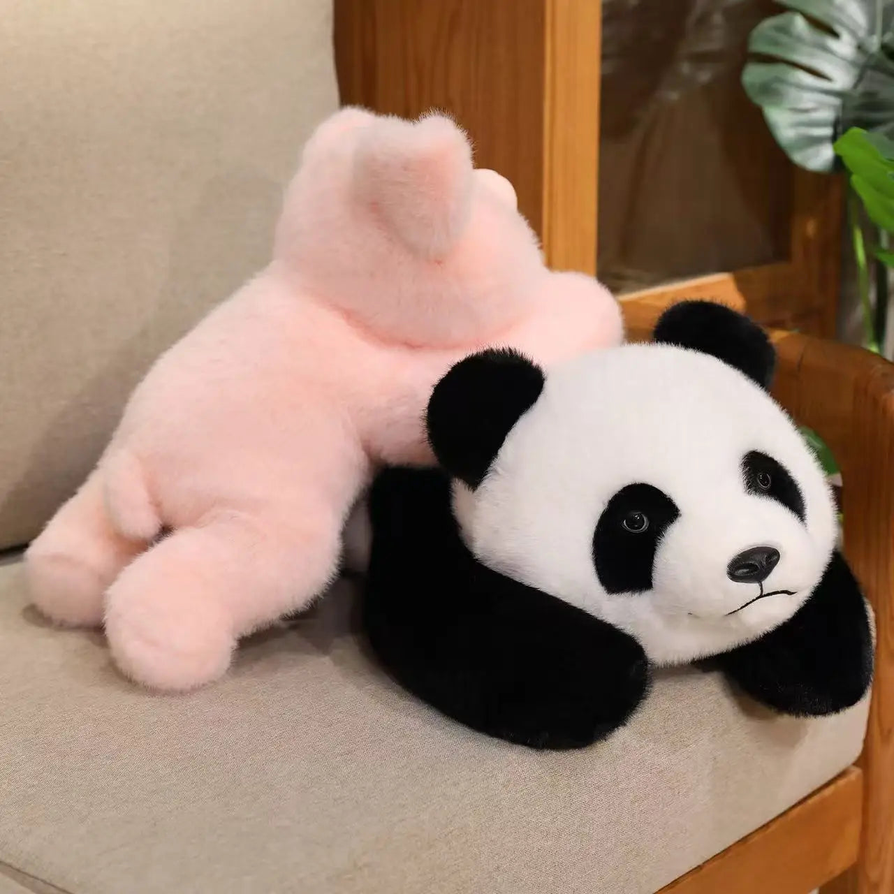 Kawaii Panda Plush Toy Handmade Doll Gift For Kids