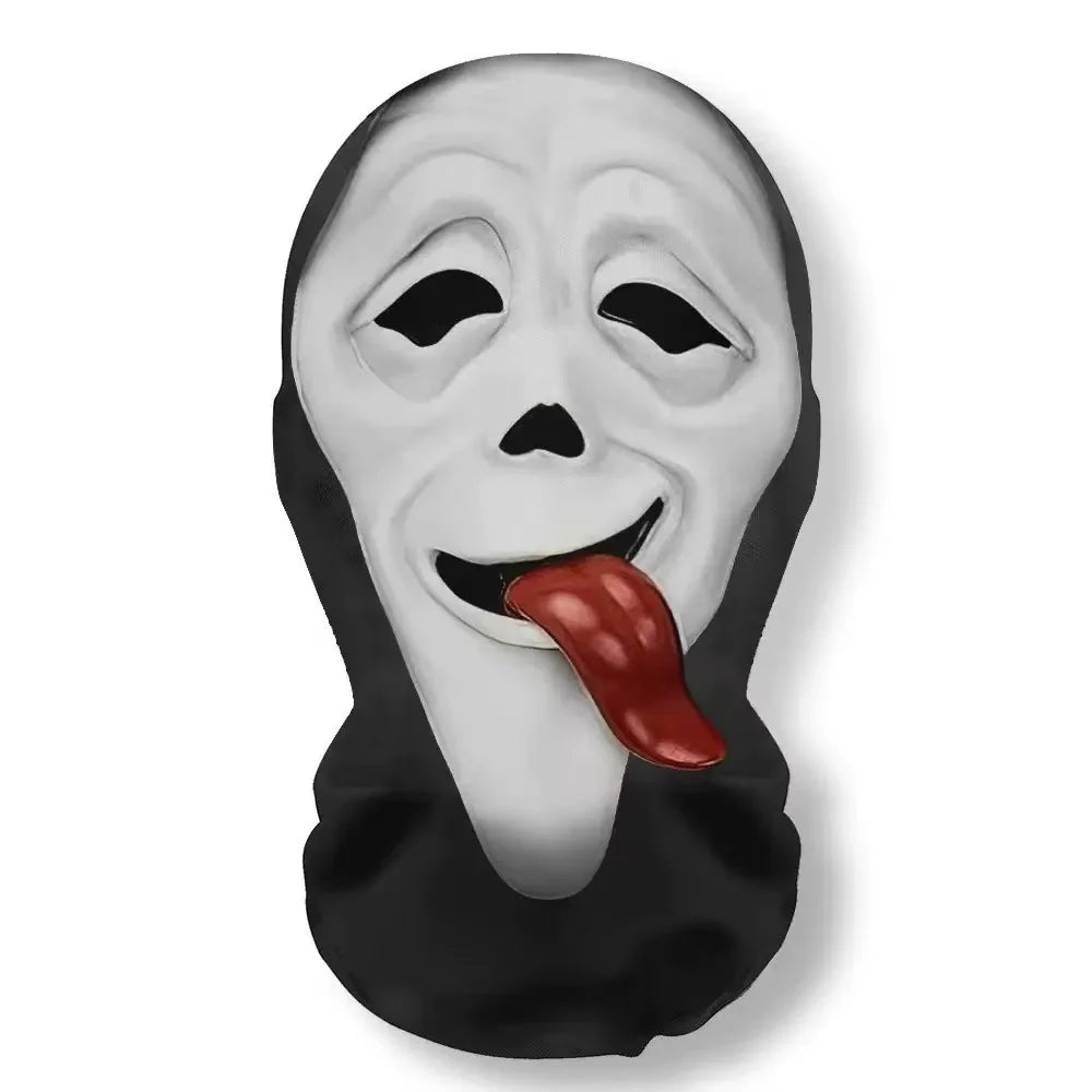 Comedy Costume Mask | Full Face Coverage | Nylon Material | Adult Party Wear